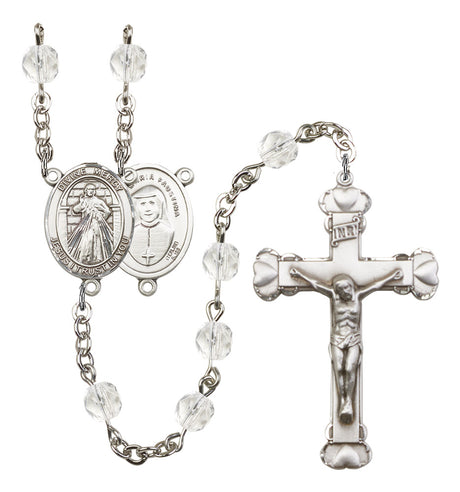 Divine Mercy Birthstone Rosary for Women