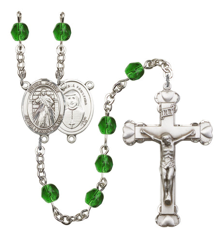 Divine Mercy Birthstone Rosary for Women