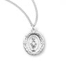 Fancy Edge Miraculous Pendant with Chain for Women