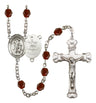 Guardian Angel Army Birthstone Rosary for Women