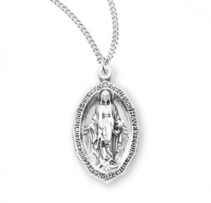 Larger Pointed Edge Miraculous Pendant for Women