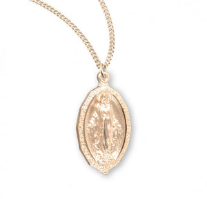 Larger Pointed Edge Miraculous Pendant for Women
