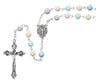 Multi-Color Faux Pearl Rosary for Women
