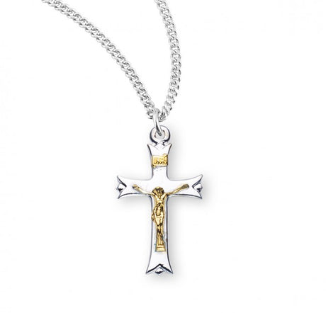 Notched Flared Tipped Necklace for Women