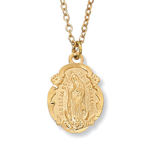 Nuestra Señora de Guadalupe Necklace for Women