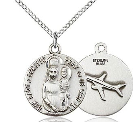 Men's Oval Scalloped Edge St. Anthony Medal