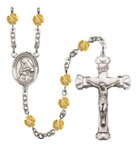 Our Lady of Providence Birthstone Rosary for Women