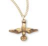Descending Dove and Host Necklace for Women