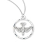 Round Open Cut Dove Necklace for Women