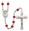 St. Aidan of Lindesfarne Birthstone Rosary for Women