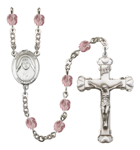 St. Alphonsa of India Birthstone Rosary for Women
