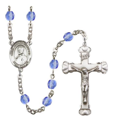 St. Andre Bessette Birthstone Rosary for Women