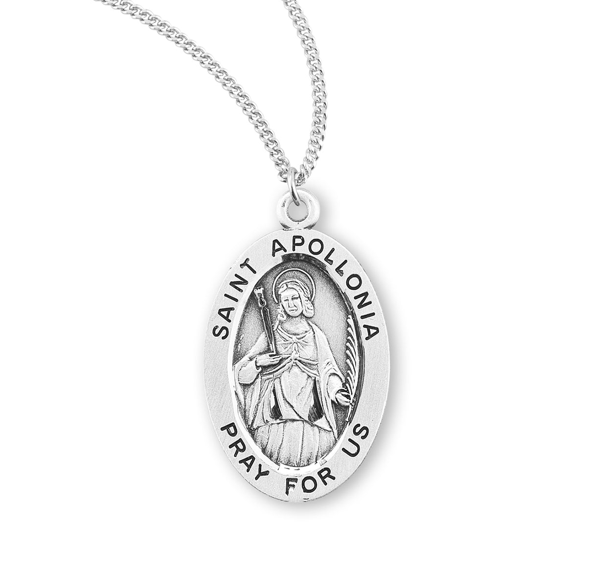 St. Apollonia Oval Medal for Women