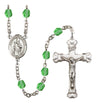St. Augustine of Hippo Birthstone Rosary for Women