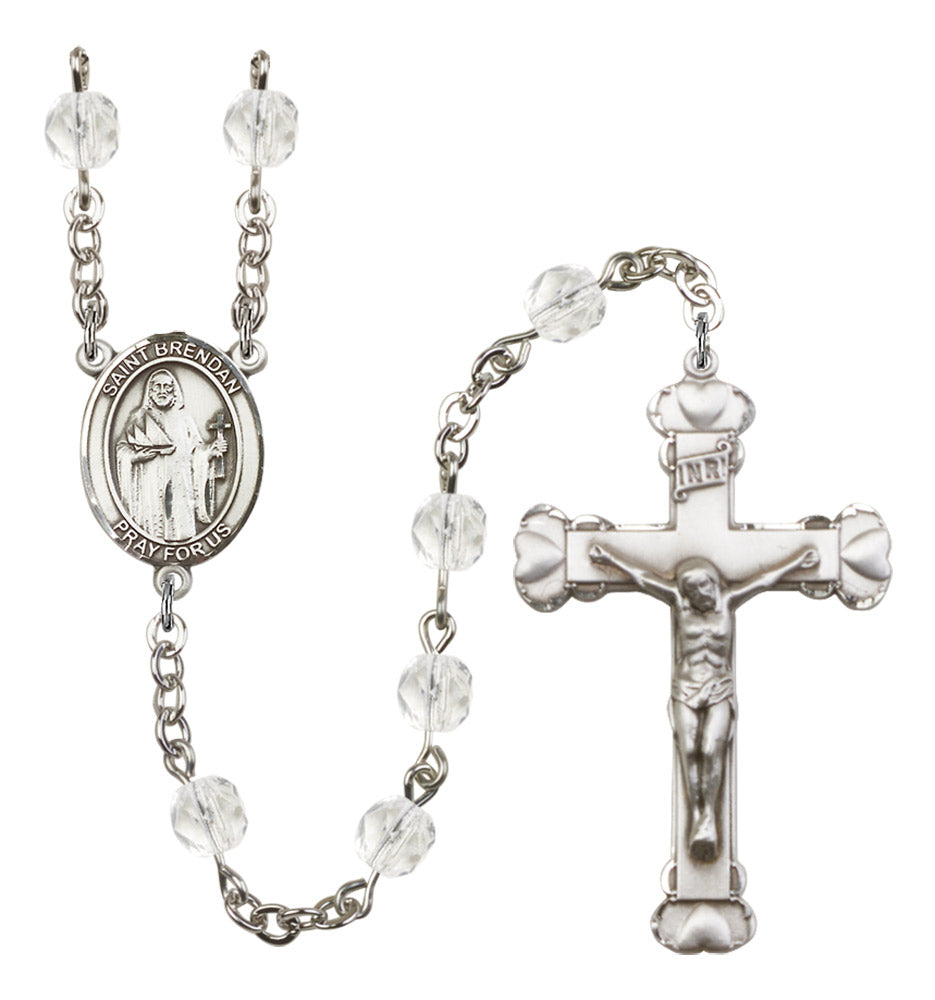 St. Brendan the Navigator Birthstone Rosary for Women