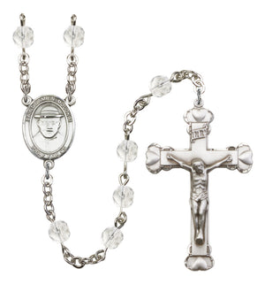 St. Damien of Molokai Birthstone Rosary for Women