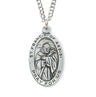 St. Francis of Assisi Medal Sterling Silver for Women