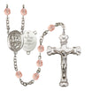 St. George Army Birthstone Rosary for Women
