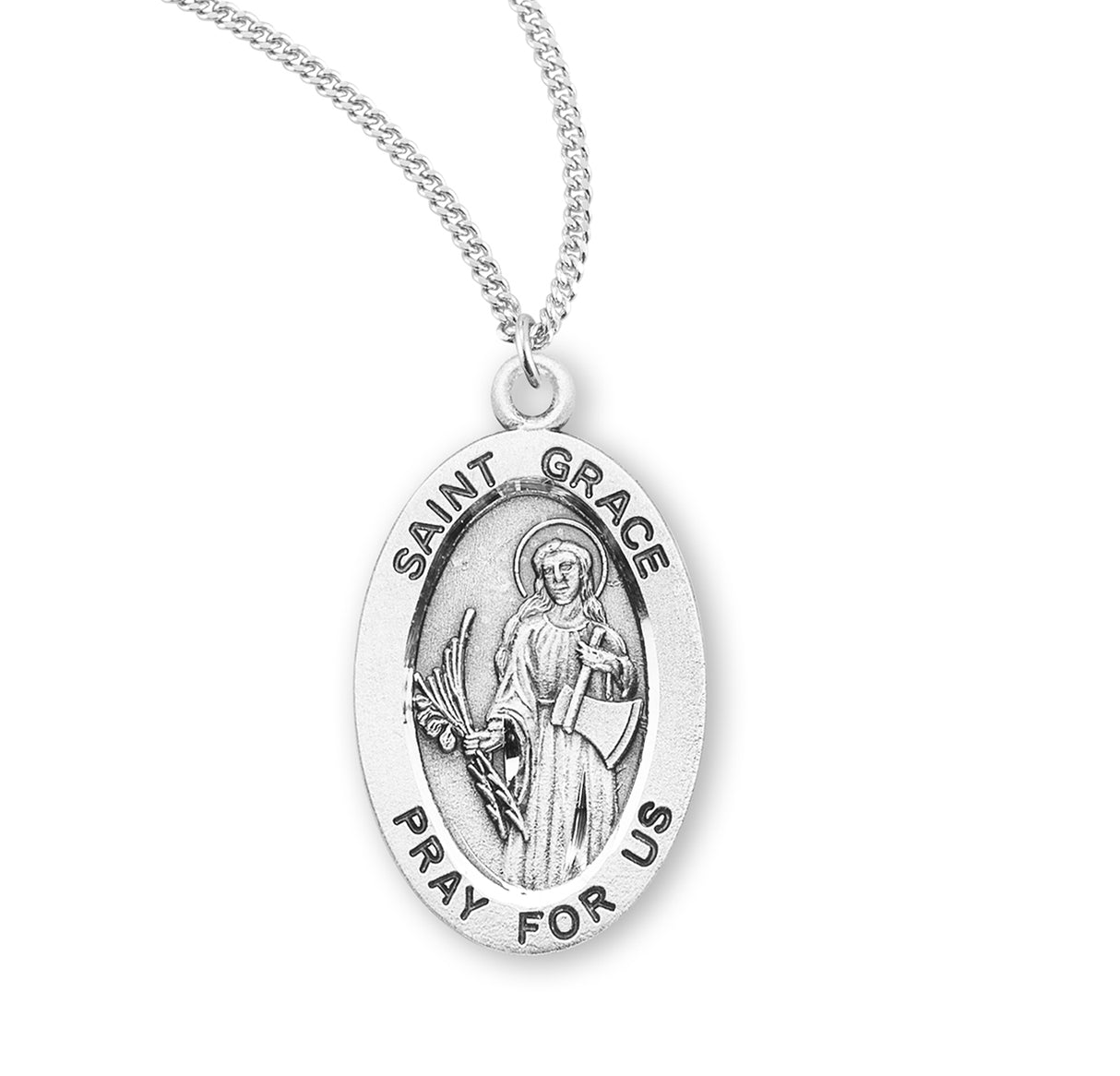 St. Grace Oval Medal for Women