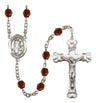 St. Hubert of Liege Birthstone Rosary for Women