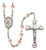 St. Maximilian Kolbe Birthstone Rosary for Women