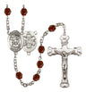 St. Michael EMT Birthstone Rosary for Women