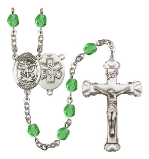 St. Michael EMT Birthstone Rosary for Women