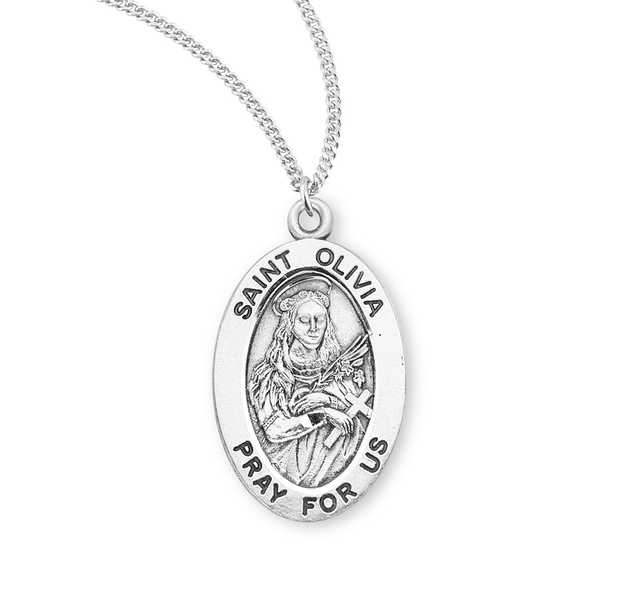 St. Olivia Oval Medal for Women