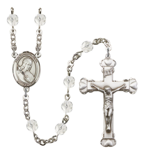 St. Philomena Birthstone Rosary for Women