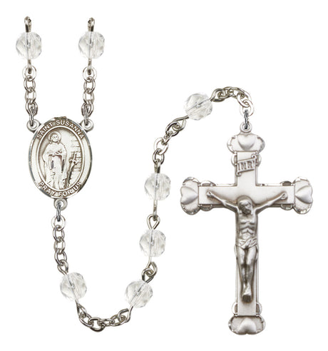 St. Susanna Birthstone Rosary for Women