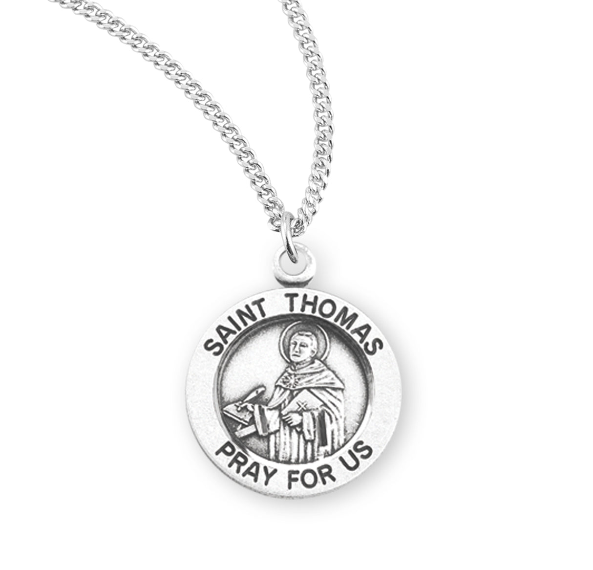 St. Thomas Aquinas Round Medal for Women