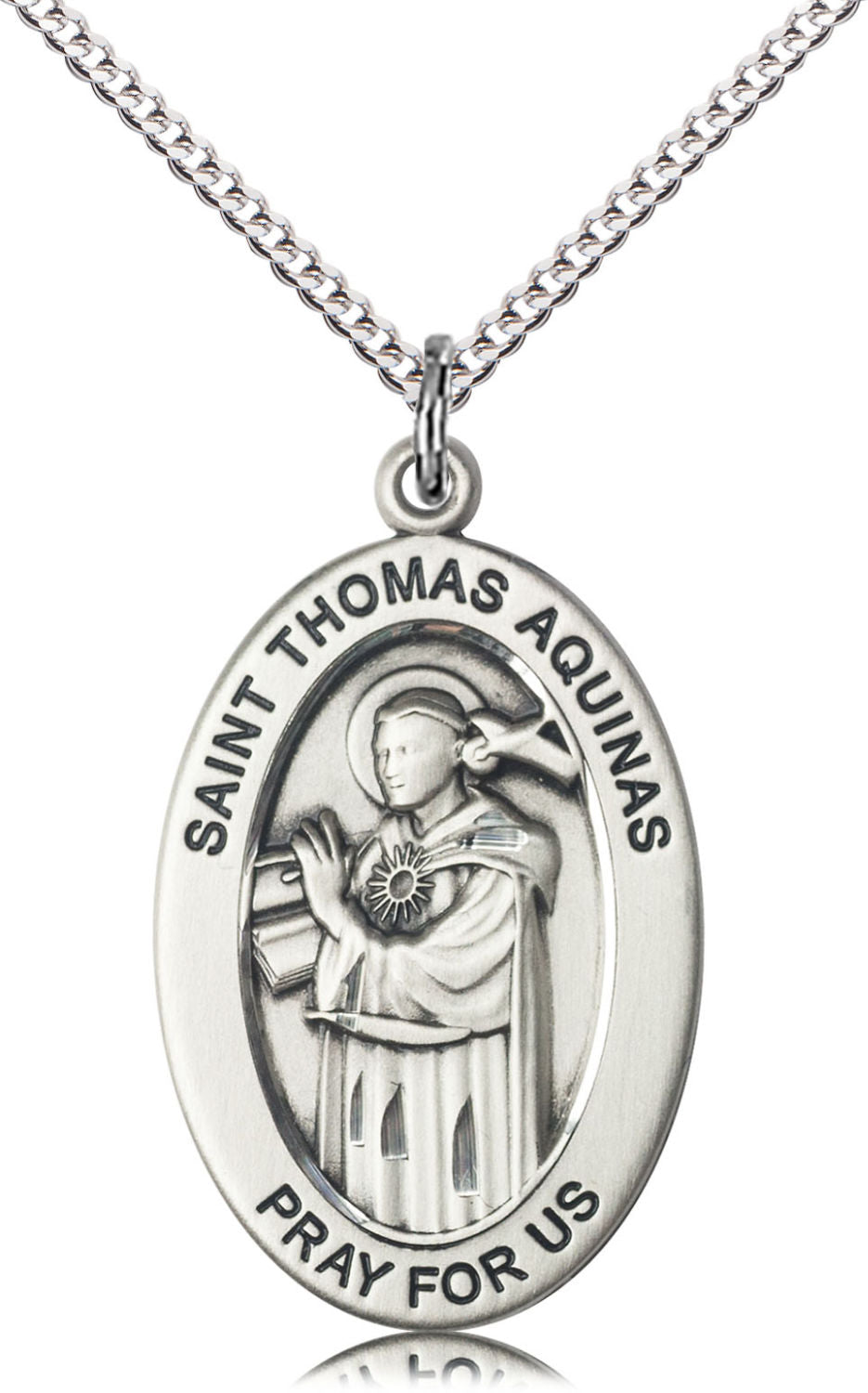 St. Thomas Aquinas of Students Necklace for Women