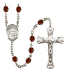 St. Vincent de Paul Birthstone Rosary for Women
