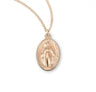 or Youth Simple Miraculous Pendant and Chain for Women
