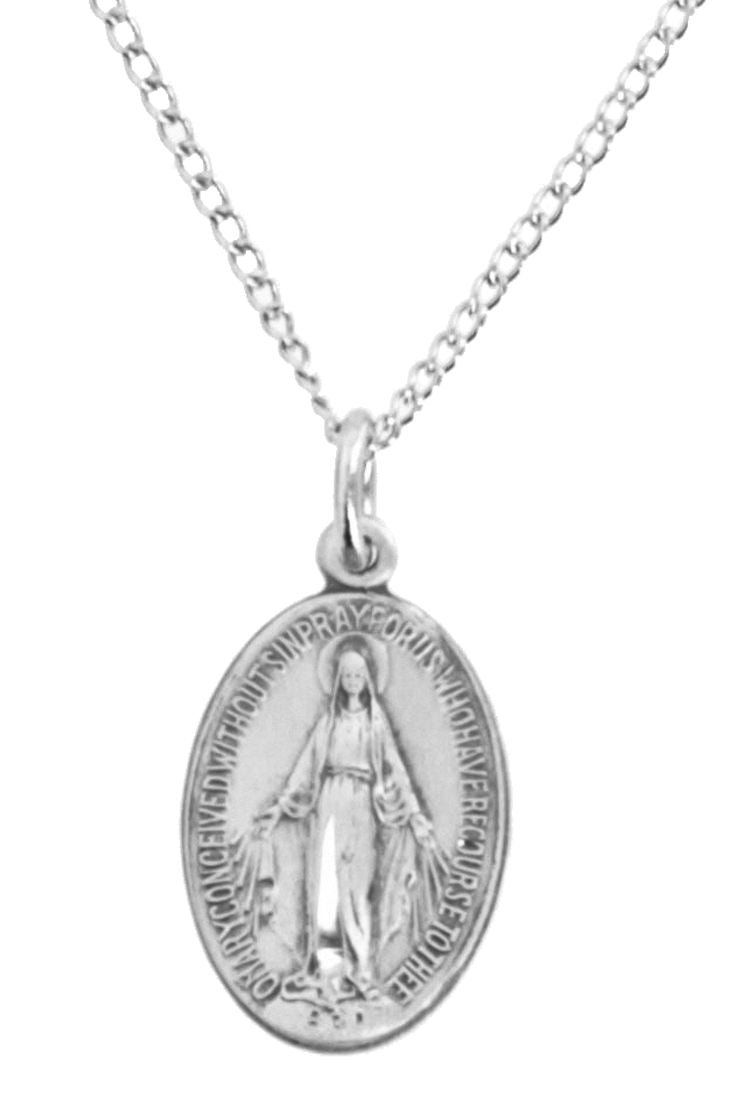 or Youth Simple Miraculous Pendant and Chain for Women