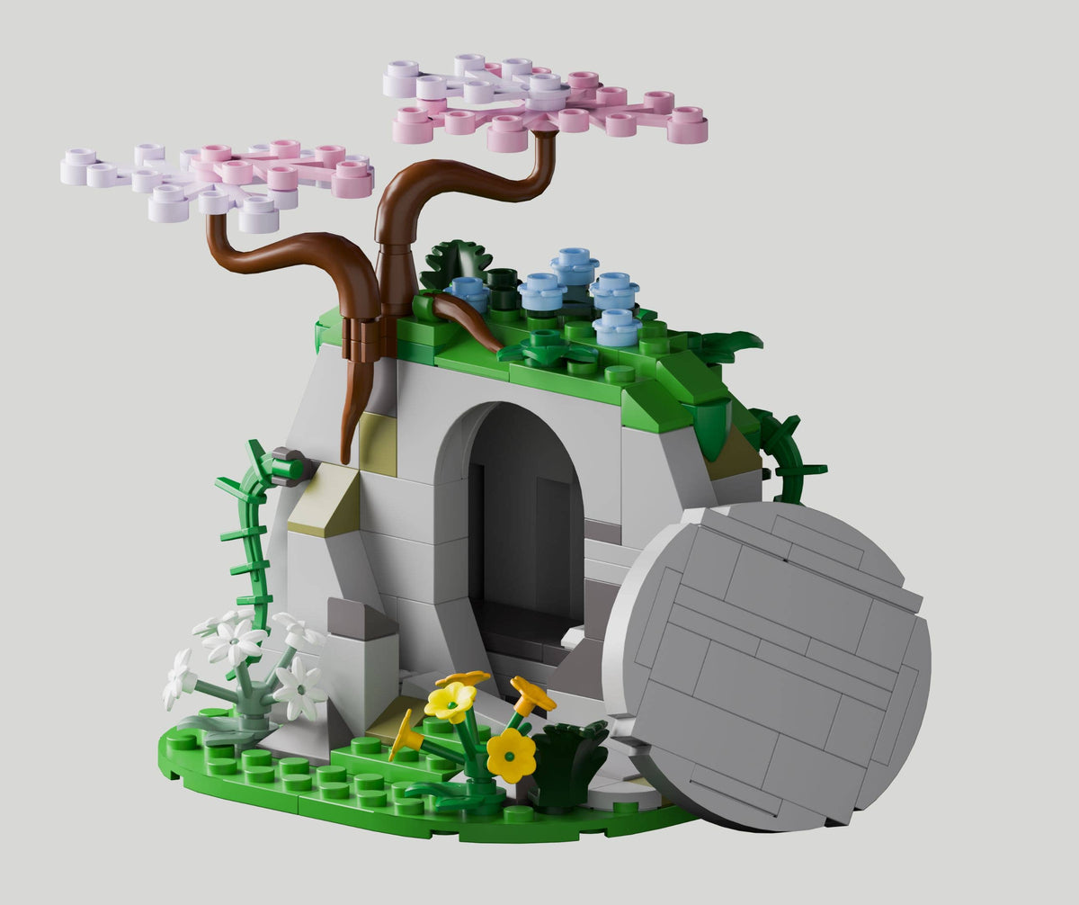 Bible Bricks Resurrection Building Set, 192 Pieces, Ages 6+