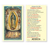 Prayer For The Helpless Unborn Laminated Prayer Card