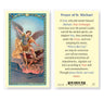Prayer To St. Michael Laminated Prayer Card