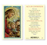 Act of Contrition Christ Kids Laminated Prayer Card