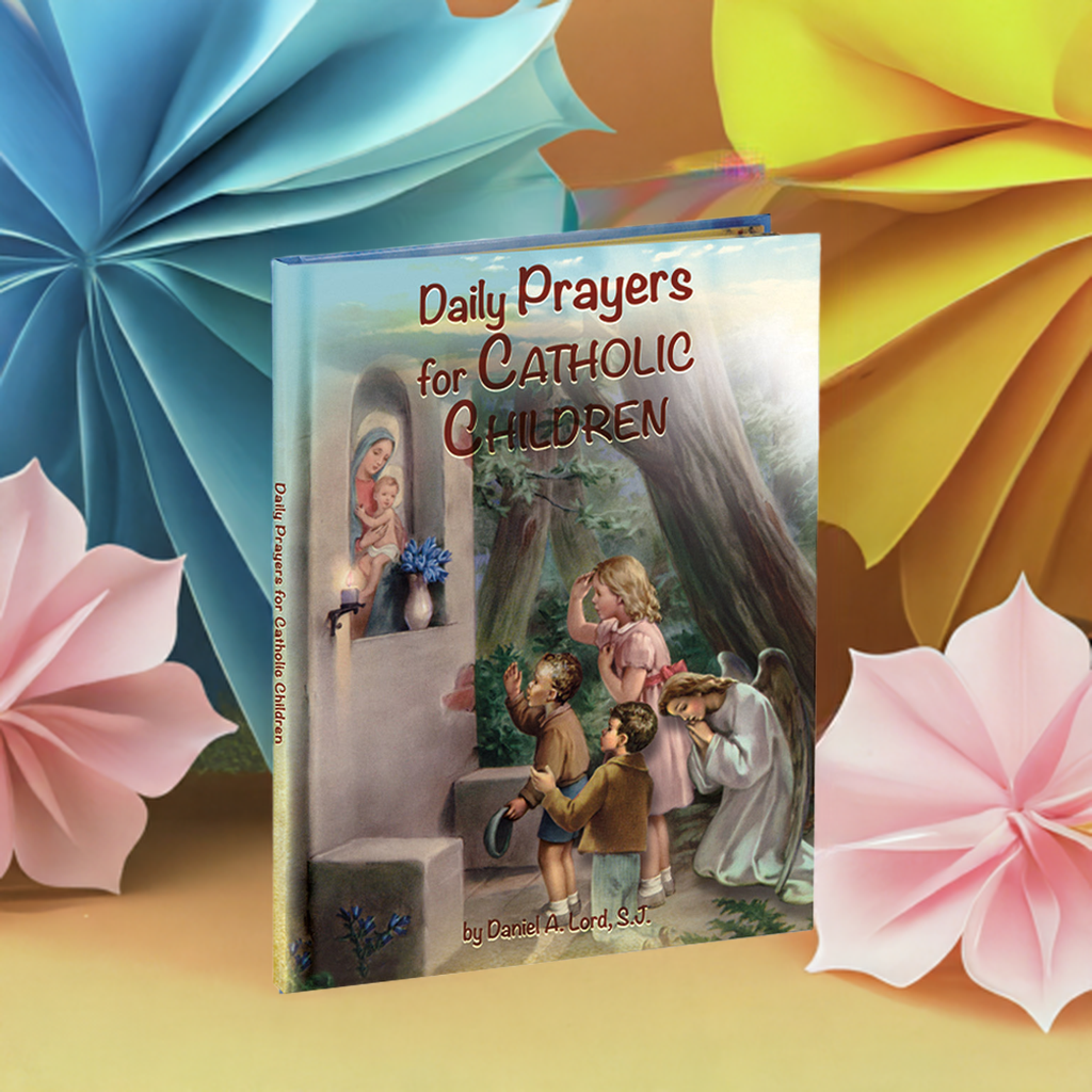 Daily Prayers For Catholic Children Hard Back Book