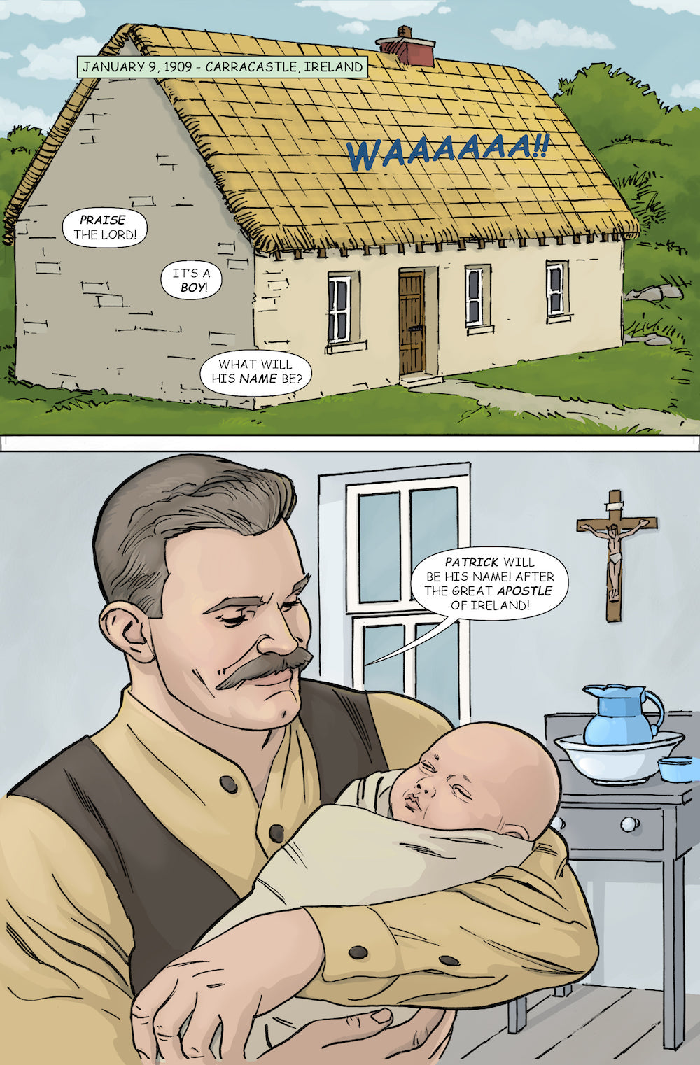 The Tale of Patrick Peyton Comic Book