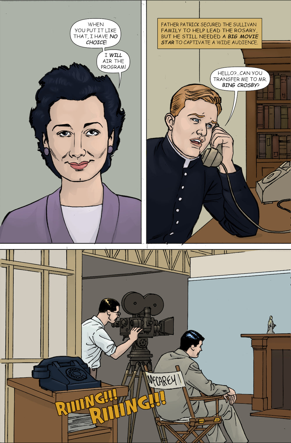 The Tale of Patrick Peyton Comic Book