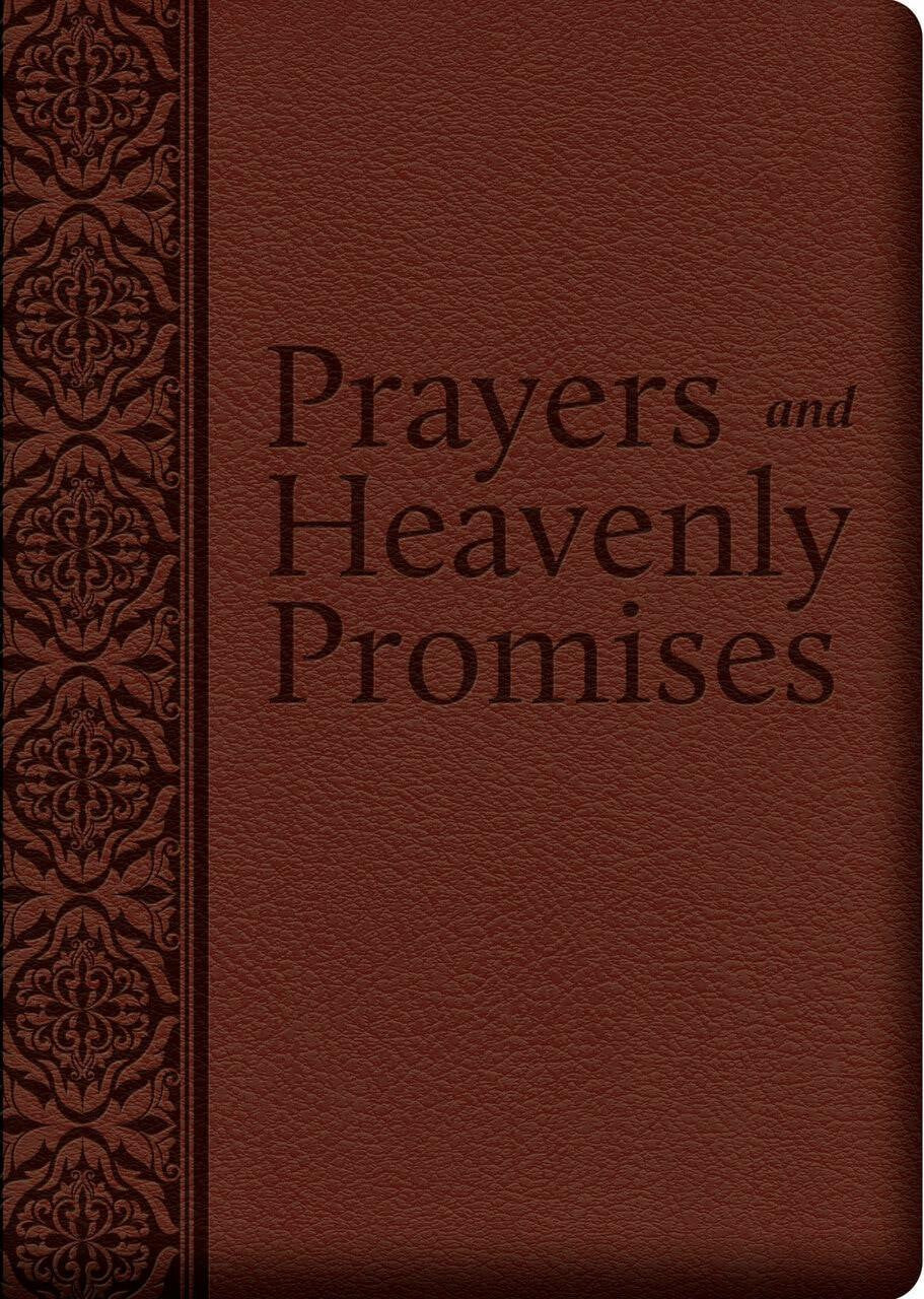 Prayers and Heavenly Promises – Deluxe Leatherette Personalized