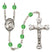 St. Teresa of Calcutta birthstone rosary for women