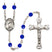 St. Teresa of Calcutta birthstone rosary for women