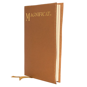 Magnificat Tan Semi-Leather Cover (Large Print Edition)