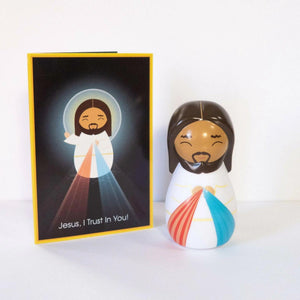 Divine Mercy Jesus Shining Light Doll - Catholic Toy for Kids