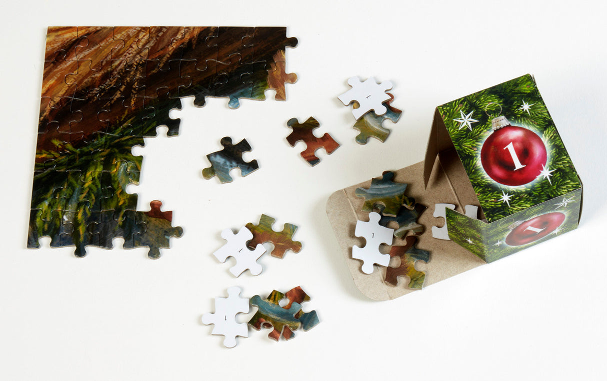 In the Manger Jigsaw Puzzle Advent Calendar