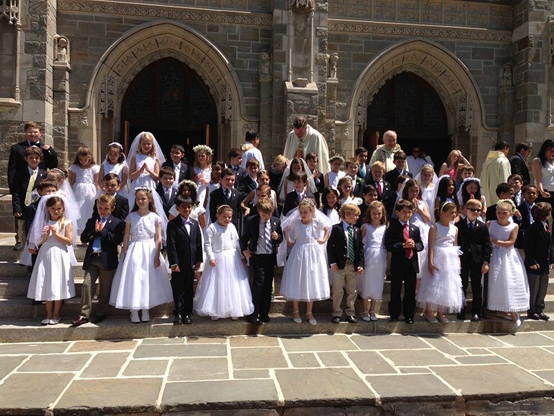 First Communion group photo