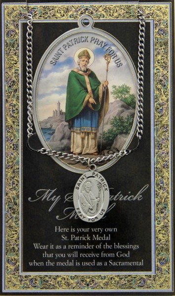 Saint Patrick Prayer Card